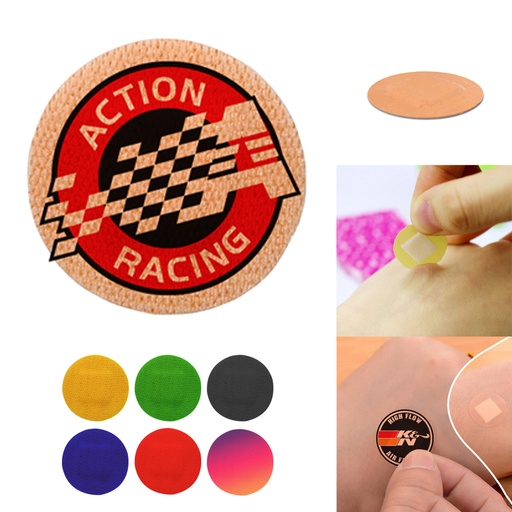 [BA8999] Band-Aid - Full Color Printed Round Shape 0.86“. BA8999
