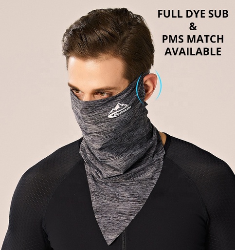[CV7282] Full Color Neck Gaiter Face Mask - w/ Ear Loops. CV7282